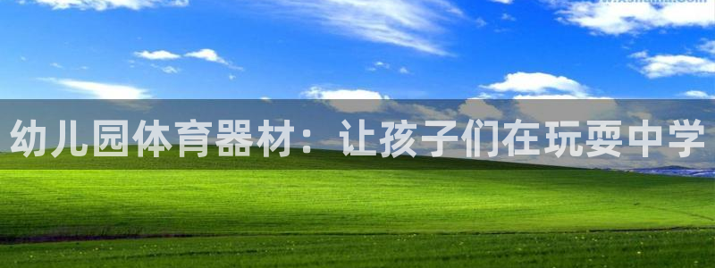 传奇星娱乐：幼儿园体育器材：让孩子们在玩耍中学
