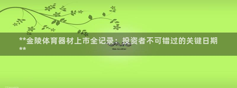 星欧娱乐最建议买的三个游戏账号：**金陵体育器材上市