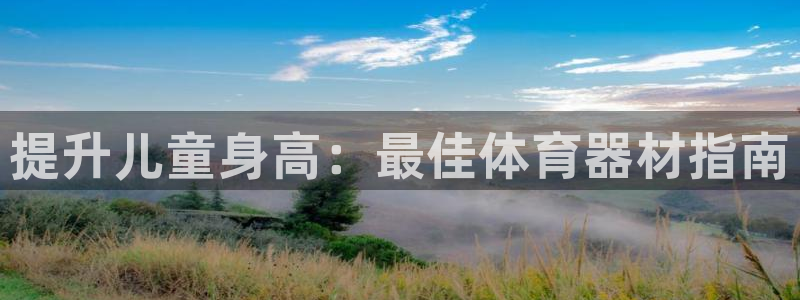星欧娱乐扣费后解决方法：提升儿童身高：最佳体育器材指南